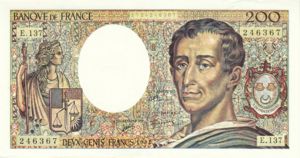 France, 200 Franc, P155e