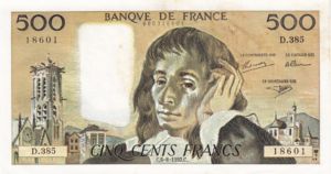 France, 500 Franc, P156i
