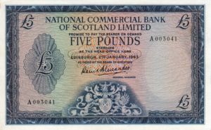 Scotland, 5 Pound, P272a