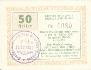 Austria, 50 Heller, FS 196IIj