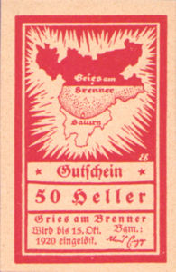 Austria, 50 Heller, FS 287Ia