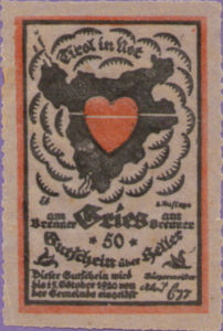Austria, 50 Heller, FS 287IId