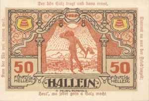 Austria, 50 Heller, FS 344IIe