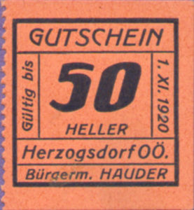 Austria, 50 Heller, FS 373IIIa