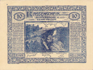 Austria, 10 Heller, FS 376Ia
