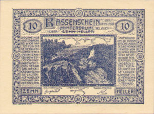 Austria, 10 Heller, FS 376Ia