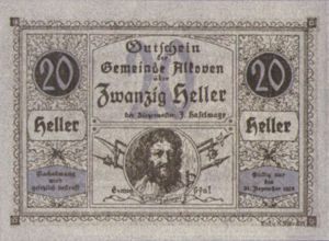 Austria, 20 Heller, FS 18IIa