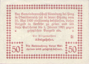 Austria, 50 Heller, FS 26a