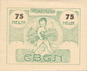 Austria, 75 Heller, FS 141Ib