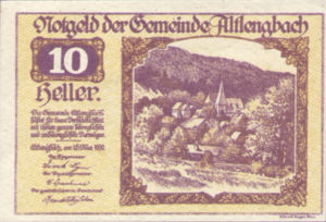Austria, 10 Heller, FS 33c