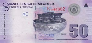 Nicaragua, 50 Cordoba, P203