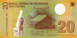 Nicaragua, 20 Cordoba, P202