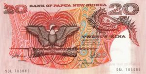 Papua New Guinea, 20 Kina, P10a
