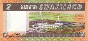 Swaziland, 2 Lilangeni, P8b
