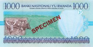 Rwanda, 1,000 Franc, P27s