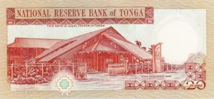 Tonga, 20 PaAnga, P35c