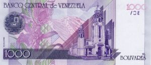 Venezuela, 1,000 Bolivar, P79