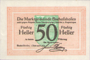 Austria, 50 Heller, FS 88b