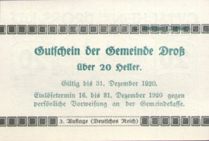 Austria, 20 Heller, FS 135.3
