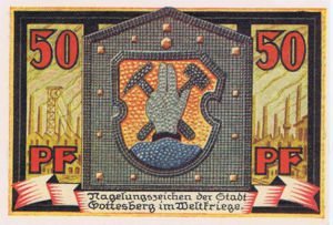 Germany, 50 Pfennig, 458.1