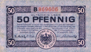 Germany, 50 Pfennig, S3.9