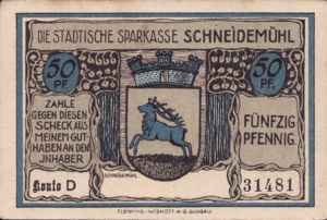 Germany, 50 Pfennig, 1191.1b
