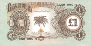Biafra, 1 Pound, P5a
