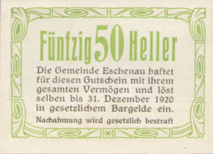Austria, 50 Heller, FS 186c