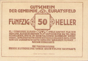 Austria, 50 Heller, FS 192e