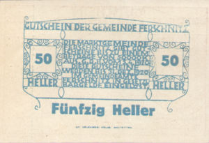 Austria, 50 Heller, FS 198d