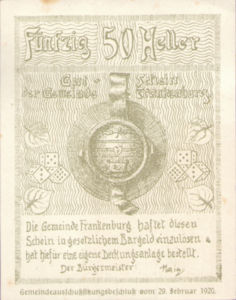 Austria, 50 Heller, FS 206Ib