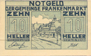 Austria, 10 Heller, FS 209a