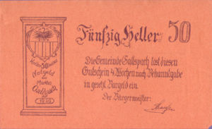 Austria, 50 Heller, FS 219c