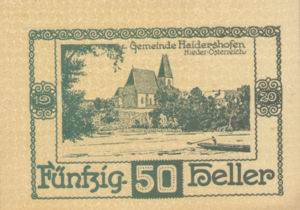 Austria, 50 Heller, FS 335Ia
