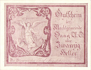 Austria, 20 Heller, FS 318IVb