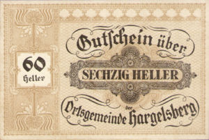 Austria, 60 Heller, FS 349IIc
