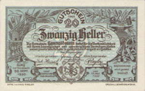 Austria, 20 Heller, FS 356