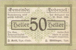 Austria, 50 Heller, FS 389I