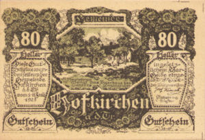 Austria, 80 Heller, FS 385a
