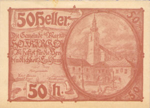 Austria, 50 Heller, FS 386Ib