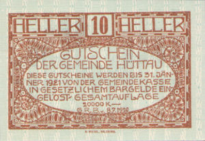 Austria, 10 Heller, FS 401a