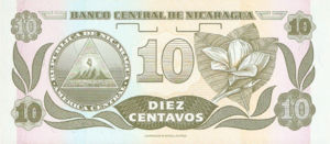 Nicaragua, 10 Centavo, P169a v2, BCN B63b