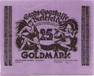 Germany, 25 Gold Mark, 114a