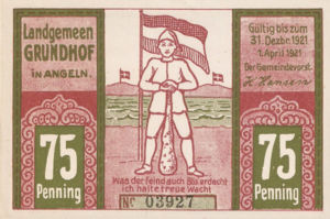 Germany, 75 Pfennig, 493.2