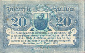 Austria, 20 Heller, FS 37Ic