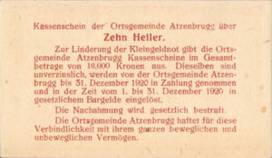 Austria, 10 Heller, FS 63IaE