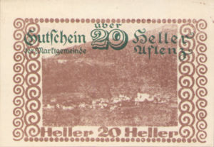 Austria, 20 Heller, FS 7a