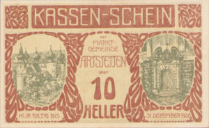 Austria, 10 Heller, FS 52a