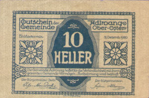 Austria, 10 Heller, FS 5a