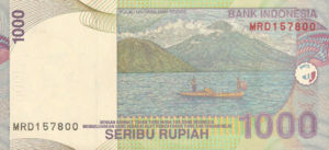 Indonesia, 1,000 Rupiah, P141c, BI B97c